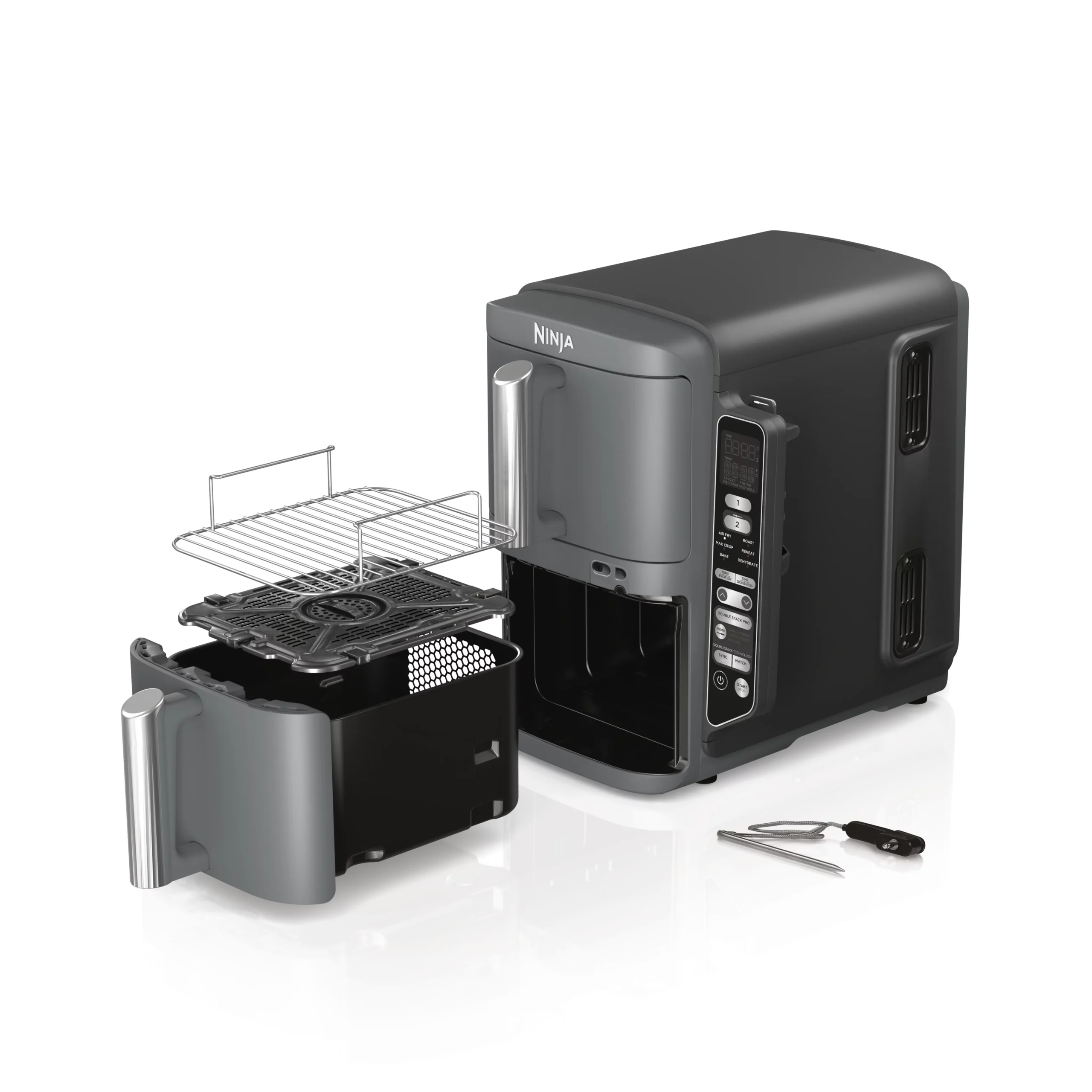 Ninja SL451EU Double Stack Air fryer 9,5L - S teplomerom
