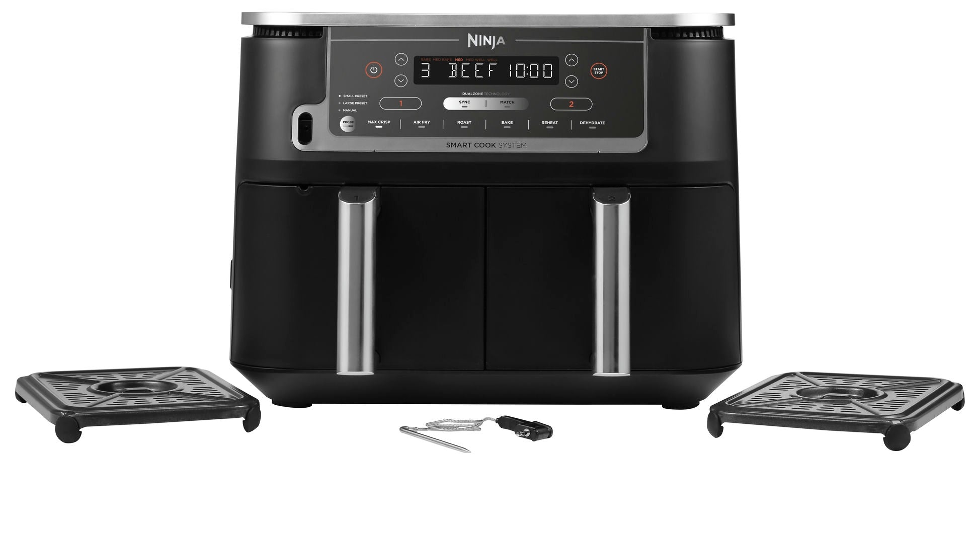 Ninja AF451EU Foodi MAX Dual Zone Air fryer 9,5L - S teplomerom
