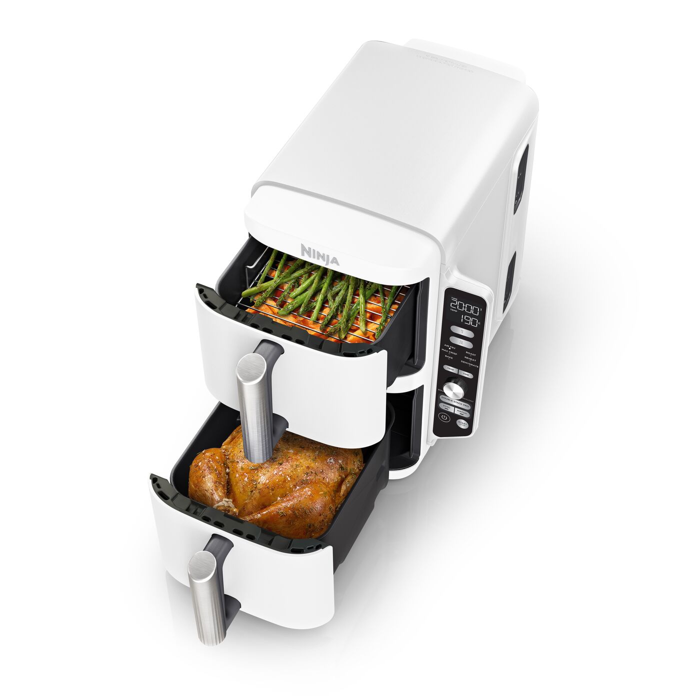 Ninja SL400EUWH Double Stack Air fryer 9,5L - Biela
