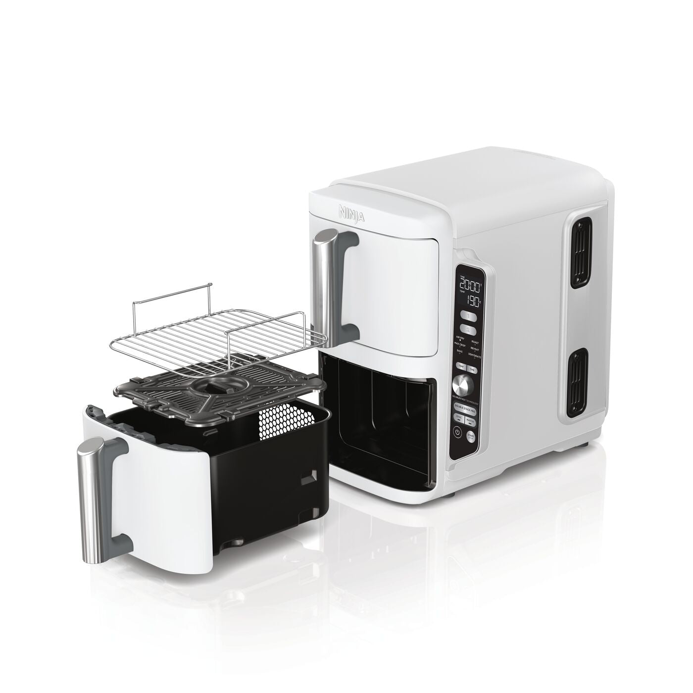 Ninja SL400EUWH Double Stack Air fryer 9,5L - Biela