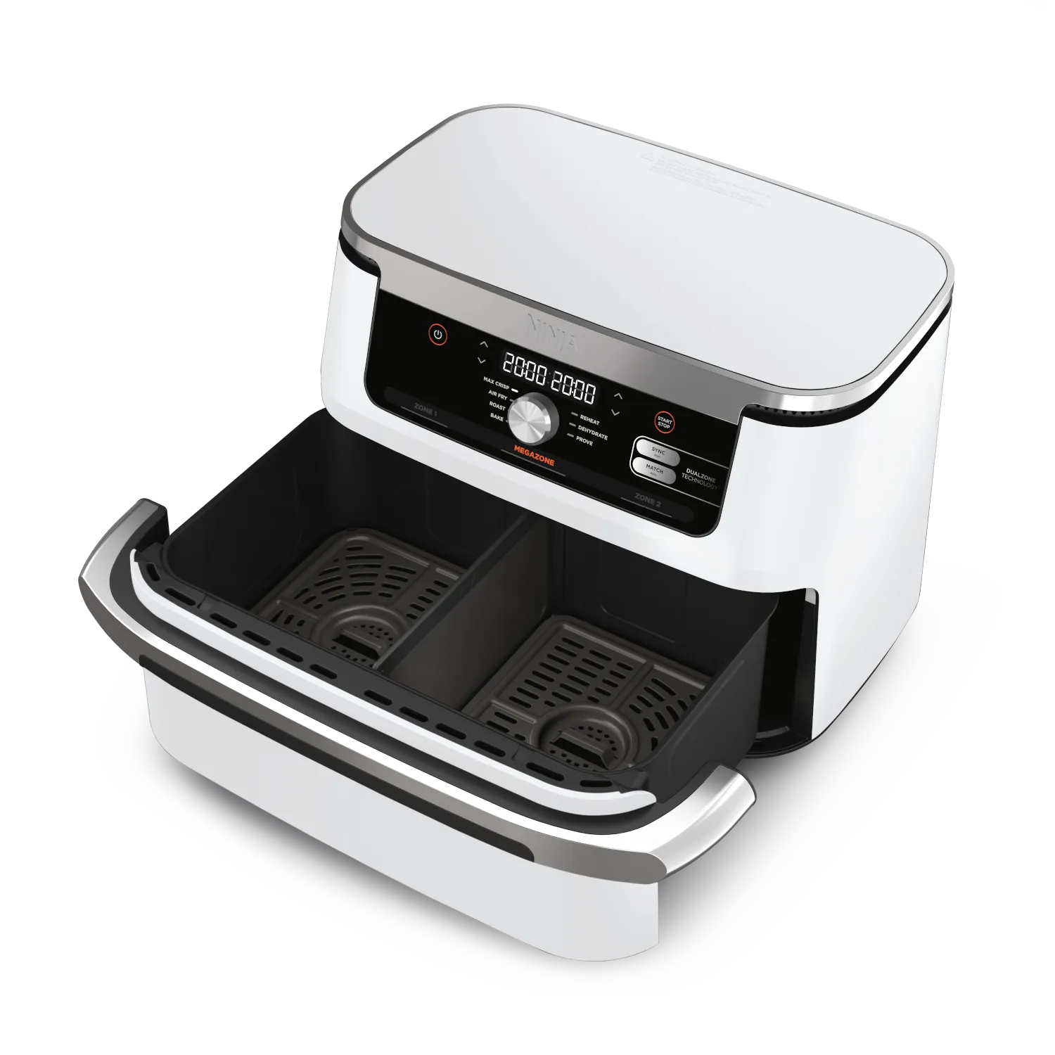 Ninja AF500EUWH Foodi FlexDrawer Dual Air fryer 10,4L - Biela