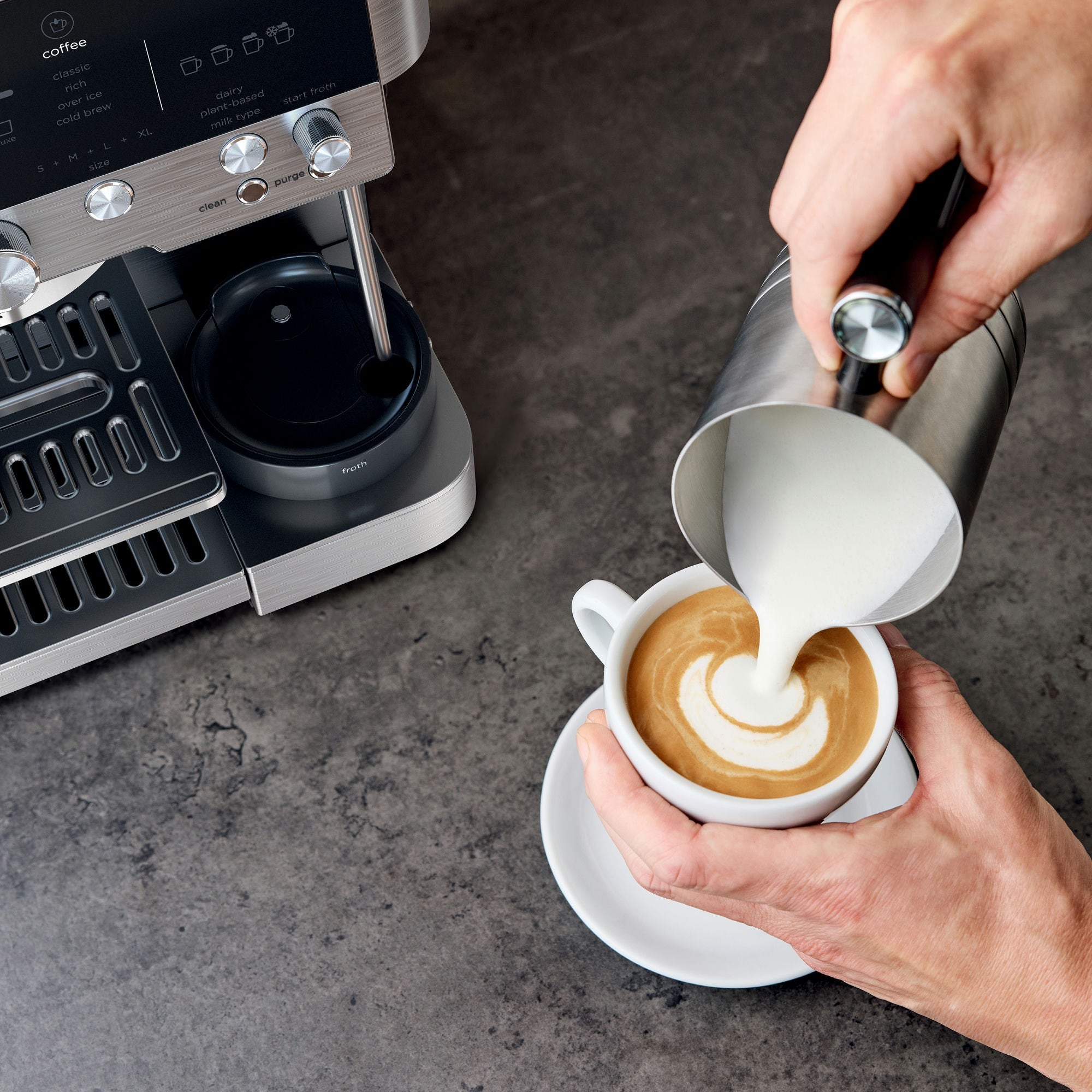 Ninja Luxe™ Café Premier 3 v 1 kávovar na espresso, prekvapkávanú kávu a Cold Brew – ES601EU
