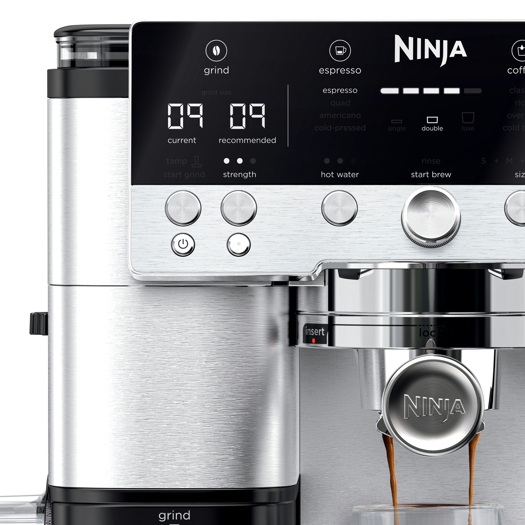 Ninja Luxe™ Café Premier 3 v 1 kávovar na espresso, prekvapkávanú kávu a Cold Brew – ES601EU