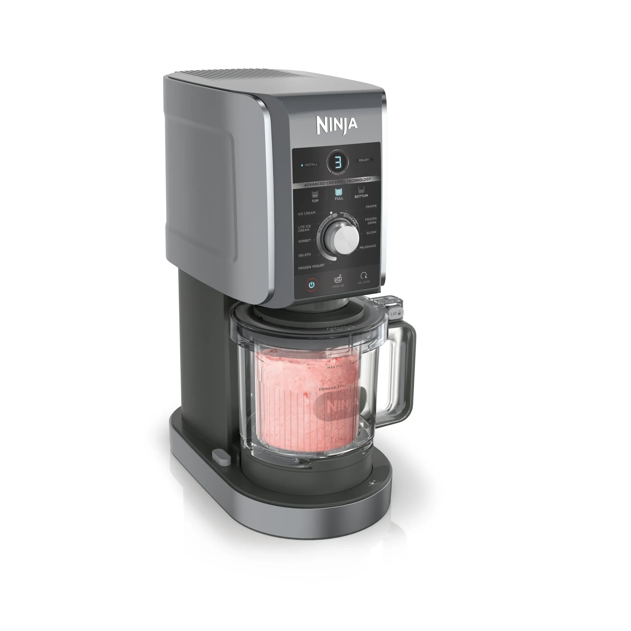 Ninja NC502EU CREAMi® Deluxe 10v1 Výrobník zmrzliny - s 2 nádobami