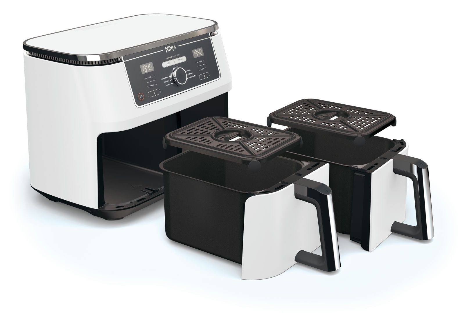 Ninja AF400EUWH Foodi MAX Dual Zone Air fryer 9,5L - Biela