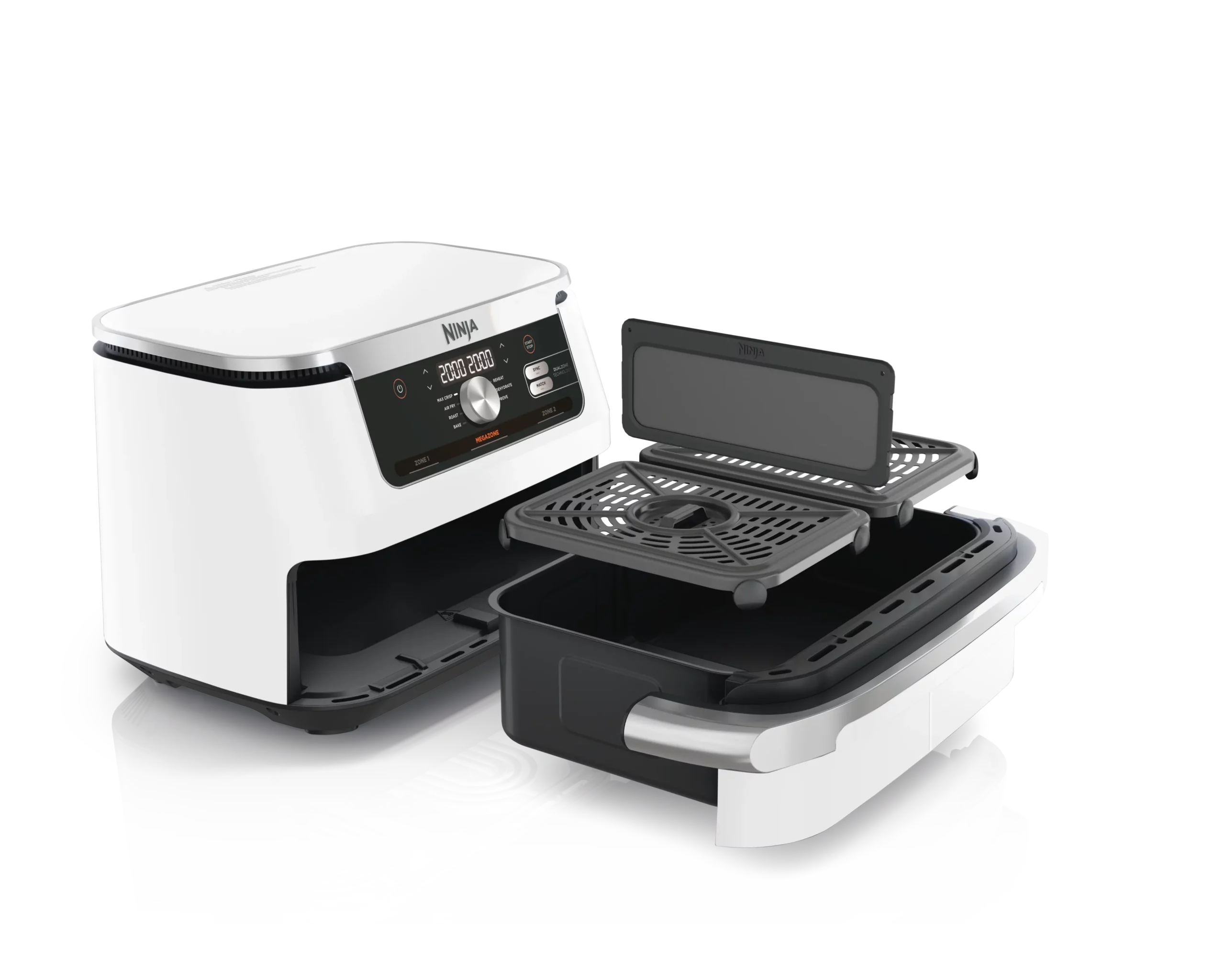 Ninja AF500EUWH Foodi FlexDrawer Dual Air fryer 10,4L - Biela