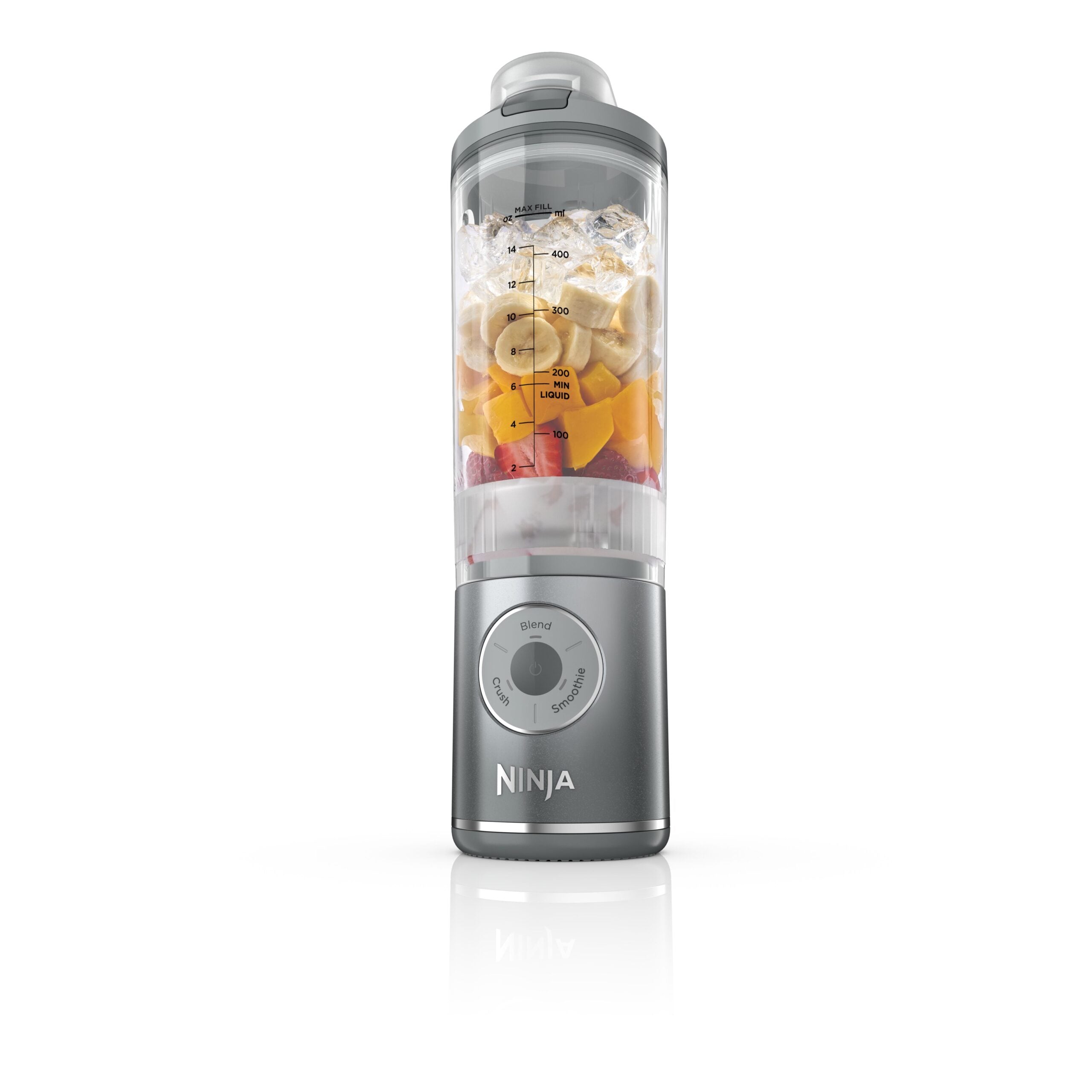 Ninja BC251EUSL BlastMax Bezdrôtový mixér – Strieborný