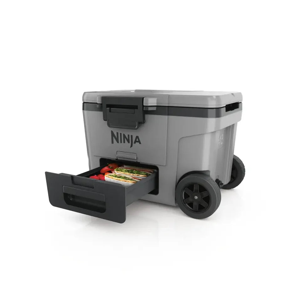 Ninja FB245EUGY Frost Vault Kolieskový chladiaci box – 42L – Bridlicovo sivá