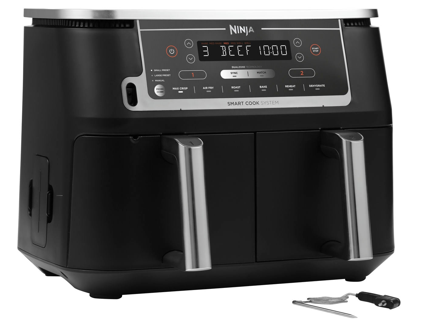 Ninja AF451EU Foodi MAX Dual Zone Air fryer 9,5L - S teplomerom