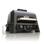 Ninja OG850EU Woodfire Pro XL; Elektrický BBQ, Gril, Air fryer & Udiareň; Vonkajší; 45 cm x 31 cm